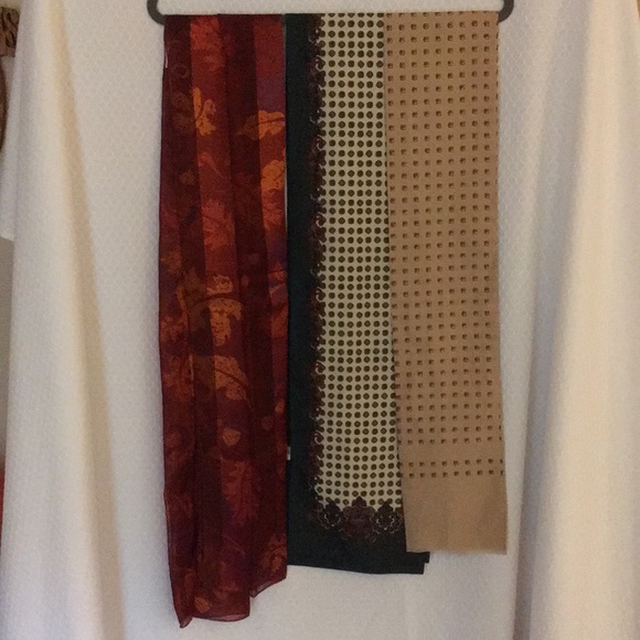 Pretty Fall scarf set - Picture 1 of 6